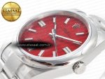 Oyster Perpetual 126000 41mm Clean 1:1 Best Edition 904L Steel Red Dial VR3230 - Görsel 6