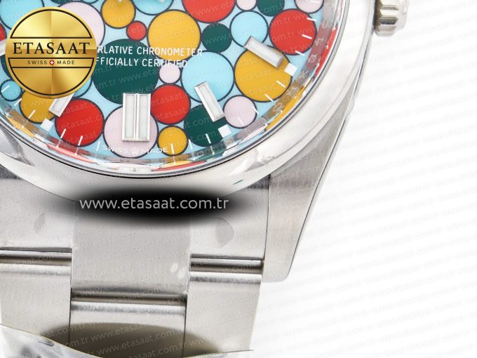 Oyster Perpetual 36mm 126000 Clean 1:1 Best Edition 904L Steel Celebration Dial on SS Bracelet VR3230 - Görsel 12