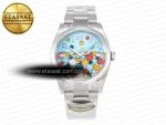 Oyster Perpetual 36mm 126000 Clean 1:1 Best Edition 904L Steel Celebration Dial on SS Bracelet VR3230 - Görsel 3