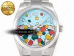 Oyster Perpetual 36mm 126000 Clean 1:1 Best Edition 904L Steel Celebration Dial on SS Bracelet VR3230 - Görsel 4