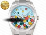 Oyster Perpetual 36mm 126000 Clean 1:1 Best Edition 904L Steel Celebration Dial on SS Bracelet VR3230 - Görsel 4