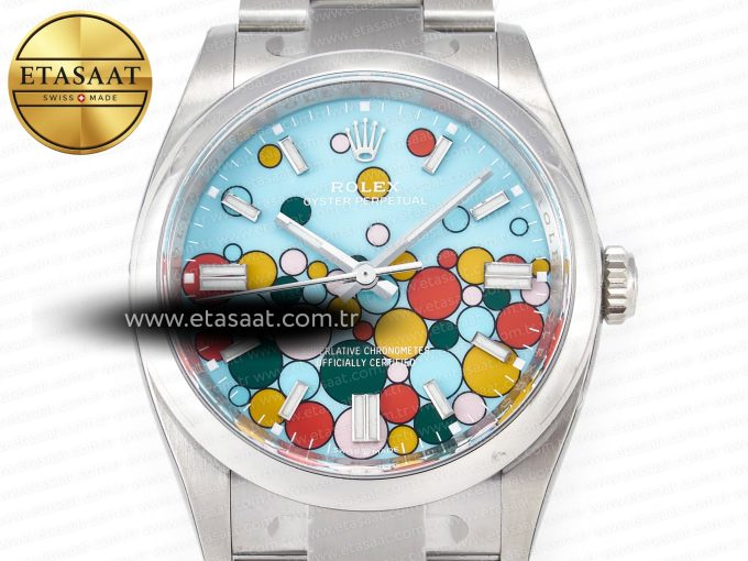 Oyster Perpetual 36mm 126000 Clean 1:1 Best Edition 904L Steel Celebration Dial on SS Bracelet VR3230 - Görsel 4