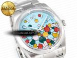Oyster Perpetual 36mm 126000 Clean 1:1 Best Edition 904L Steel Celebration Dial on SS Bracelet VR3230 - Görsel 5