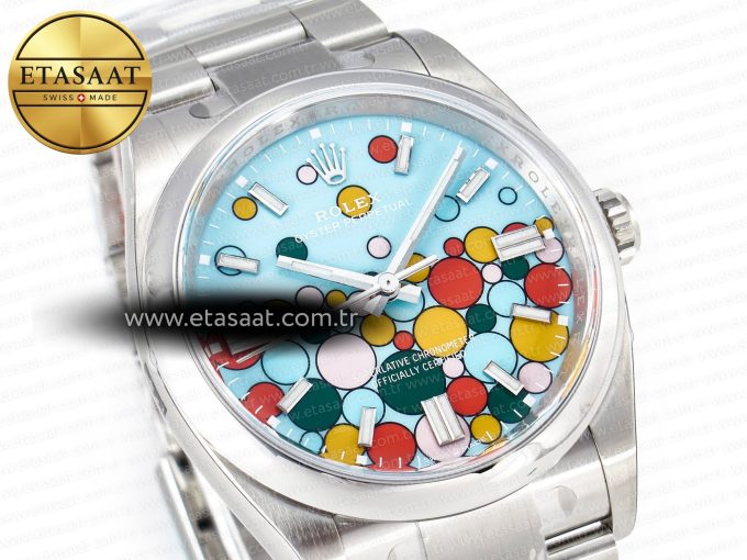 Oyster Perpetual 36mm 126000 Clean 1:1 Best Edition 904L Steel Celebration Dial on SS Bracelet VR3230 - Görsel 5