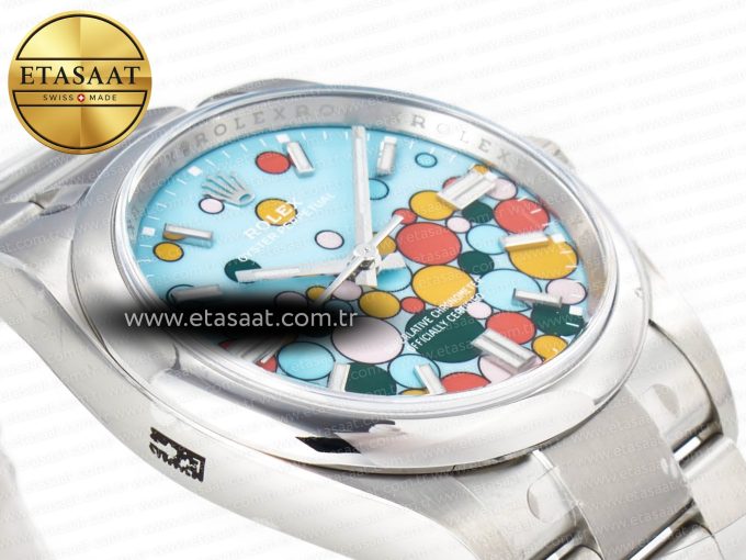 Oyster Perpetual 36mm 126000 Clean 1:1 Best Edition 904L Steel Celebration Dial on SS Bracelet VR3230 - Görsel 7