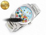 Oyster Perpetual 36mm 126000 Clean 1:1 Best Edition 904L Steel Celebration Dial on SS Bracelet VR3230 - Görsel 8