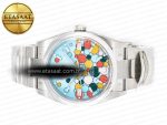 Oyster Perpetual 36mm 126000 Clean 1:1 Best Edition 904L Steel Celebration Dial on SS Bracelet VR3230 - Görsel 9