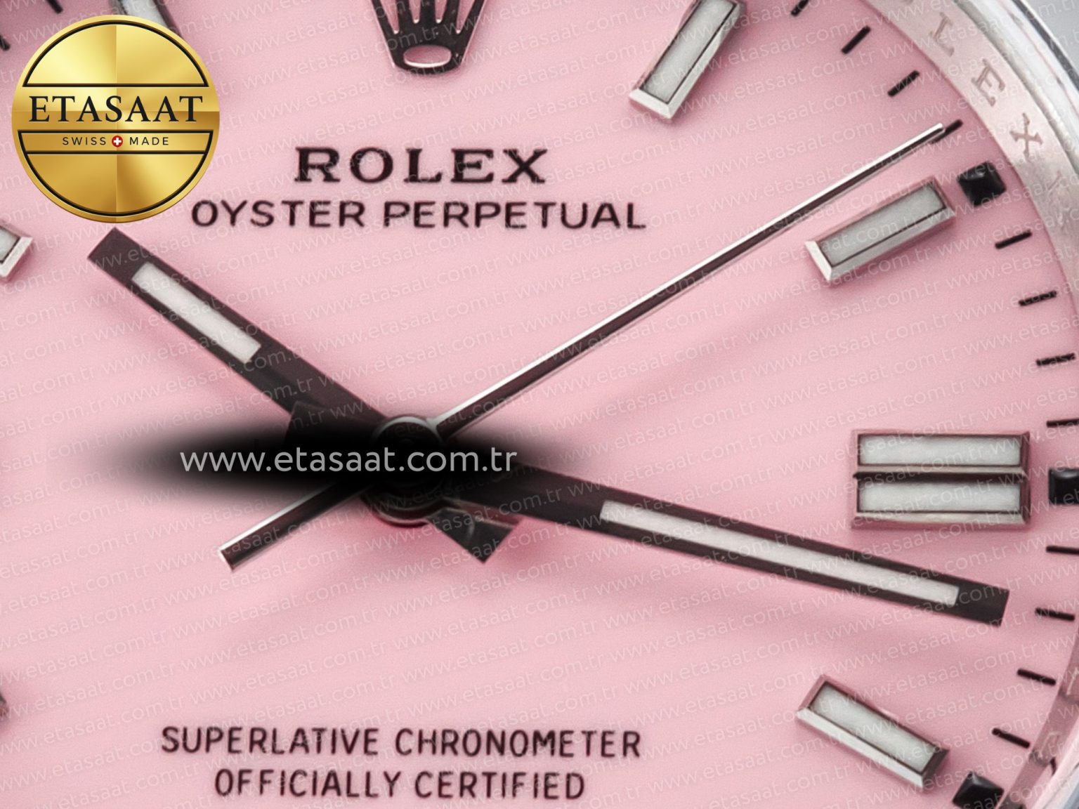 Oyster Perpetual 36mm 126000 Clean 1:1 Best Edition 904L Steel Pink Dial on SS Bracelet VR3230 - Görsel 10