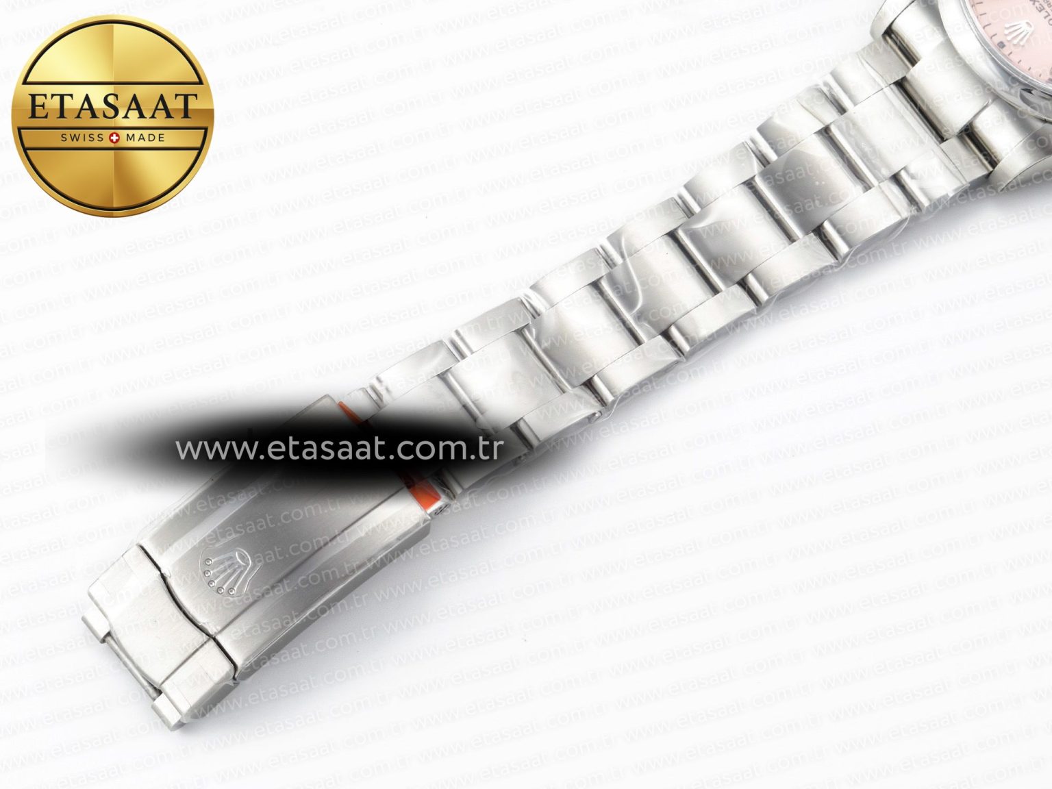 Oyster Perpetual 36mm 126000 Clean 1:1 Best Edition 904L Steel Pink Dial on SS Bracelet VR3230 - Görsel 26
