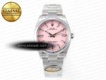 Oyster Perpetual 36mm 126000 Clean 1:1 Best Edition 904L Steel Pink Dial on SS Bracelet VR3230 - Görsel 3