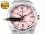 Oyster Perpetual 36mm 126000 Clean 1:1 Best Edition 904L Steel Pink Dial on SS Bracelet VR3230 - Görsel 4