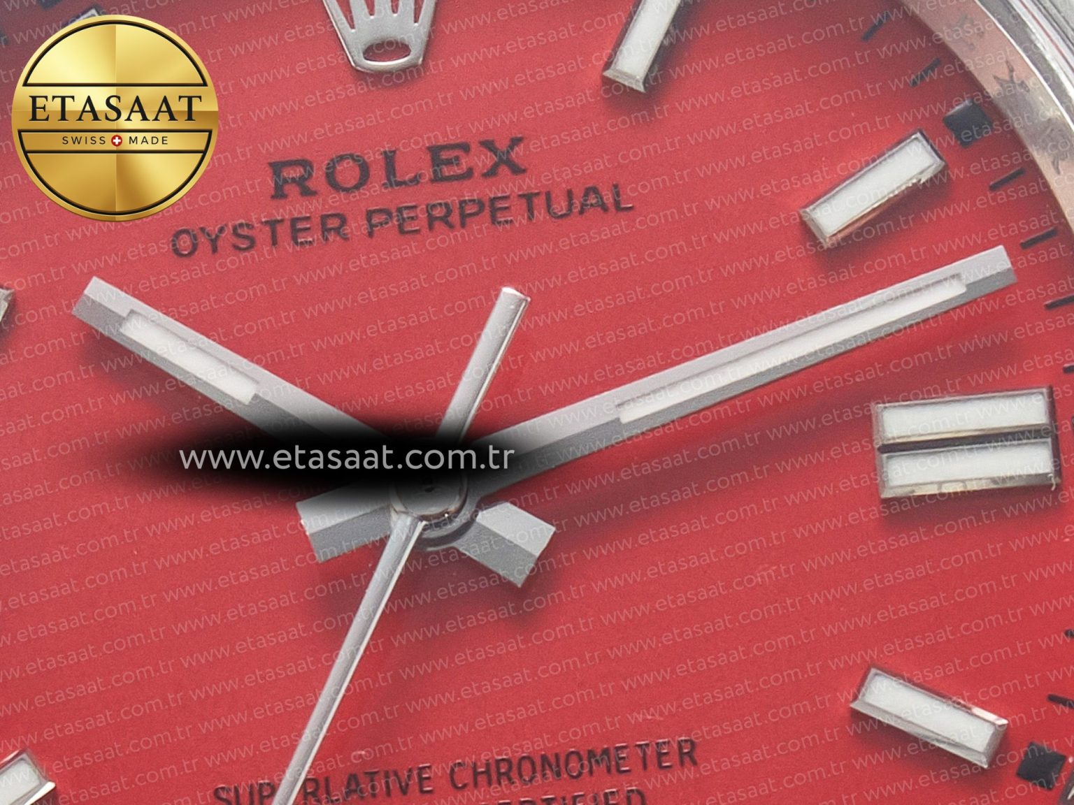 Oyster Perpetual 36mm 126000 Clean 1:1 Best Edition 904L Steel Red Dial on SS Bracelet VR3230 - Görsel 10