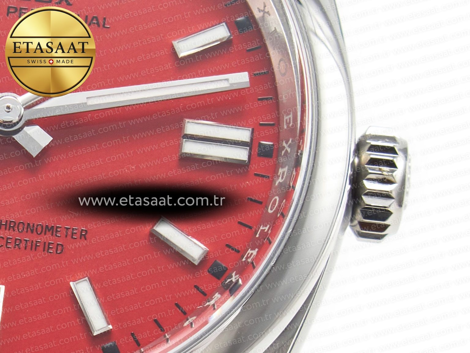 Oyster Perpetual 36mm 126000 Clean 1:1 Best Edition 904L Steel Red Dial on SS Bracelet VR3230 - Görsel 11