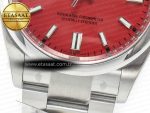 Oyster Perpetual 36mm 126000 Clean 1:1 Best Edition 904L Steel Red Dial on SS Bracelet VR3230 - Görsel 12