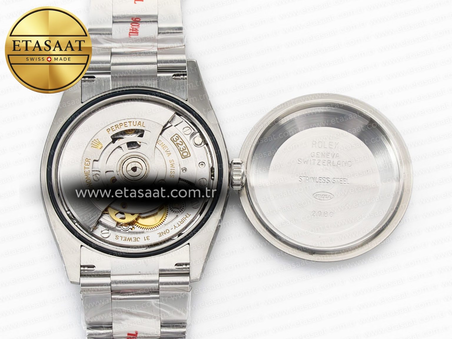 Oyster Perpetual 36mm 126000 Clean 1:1 Best Edition 904L Steel Red Dial on SS Bracelet VR3230 - Görsel 17