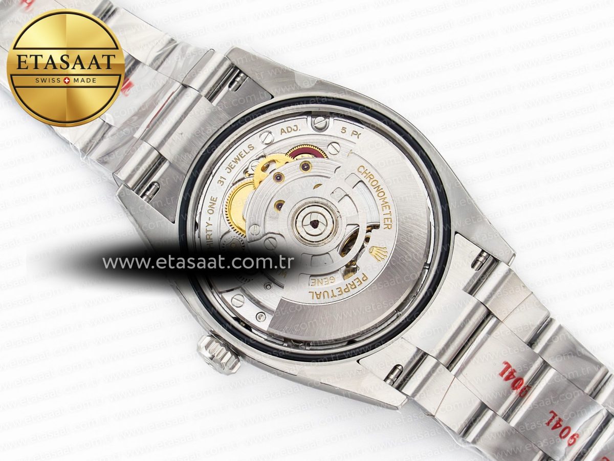 Oyster Perpetual 36mm 126000 Clean 1:1 Best Edition 904L Steel Red Dial on SS Bracelet VR3230 - Görsel 18