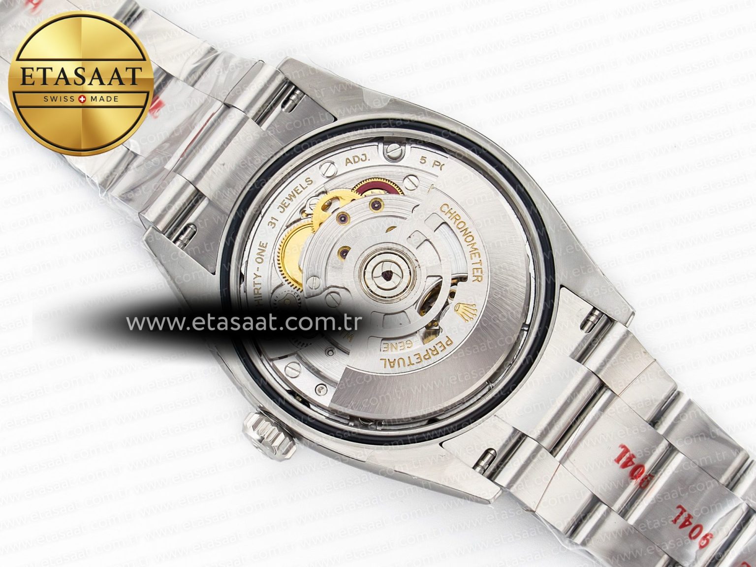 Oyster Perpetual 36mm 126000 Clean 1:1 Best Edition 904L Steel Red Dial on SS Bracelet VR3230 - Görsel 18