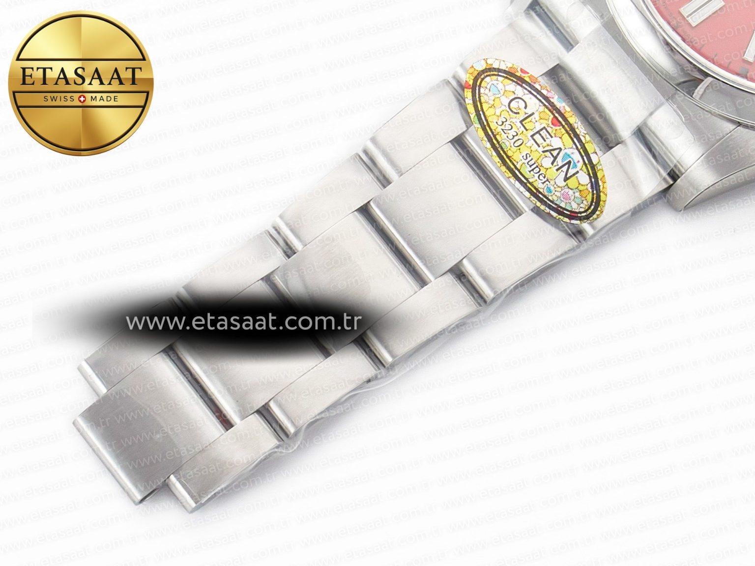 Oyster Perpetual 36mm 126000 Clean 1:1 Best Edition 904L Steel Red Dial on SS Bracelet VR3230 - Görsel 25