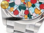 Oyster Perpetual 41mm 124300 Clean 1:1 Best Edition 904L Steel Balloon Dial on SS Bracelet VR3230 - Görsel 12
