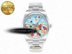 Oyster Perpetual 41mm 124300 Clean 1:1 Best Edition 904L Steel Balloon Dial on SS Bracelet VR3230 - Görsel 3
