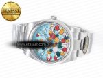 Oyster Perpetual 41mm 124300 Clean 1:1 Best Edition 904L Steel Balloon Dial on SS Bracelet VR3230 - Görsel 9