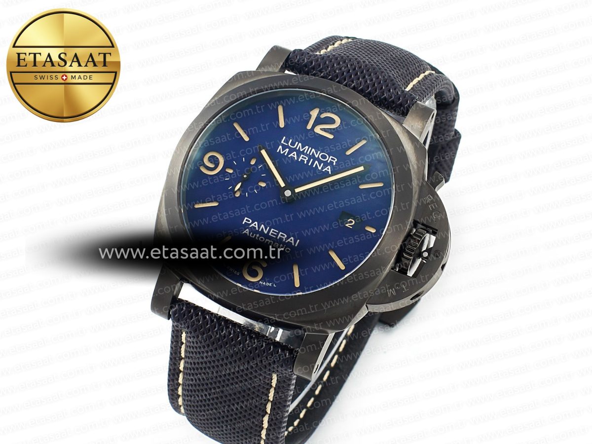 PAM1021 W TTF 1:1 Best Edition on Blue Nylon Strap P9010 - Görsel 1