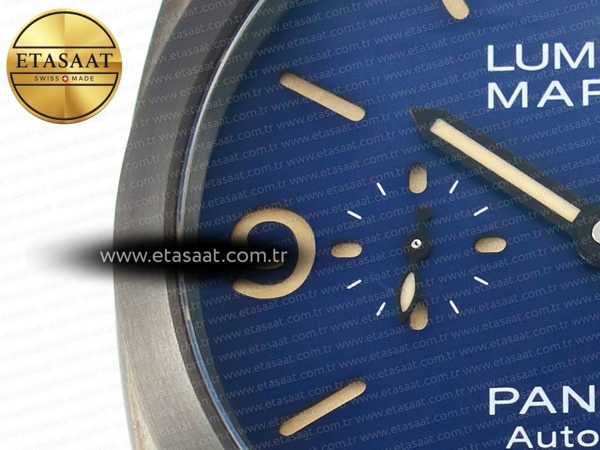 PAM1021 W TTF 1:1 Best Edition on Blue Nylon Strap P9010 - Görsel 11