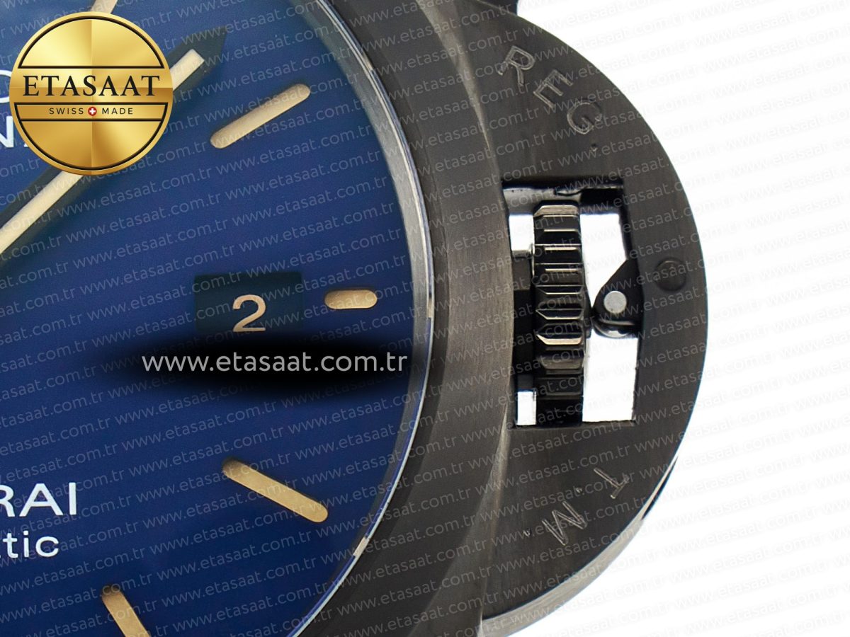 PAM1021 W TTF 1:1 Best Edition on Blue Nylon Strap P9010 - Görsel 12