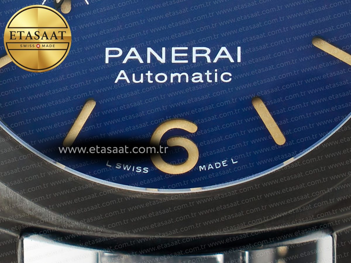 PAM1021 W TTF 1:1 Best Edition on Blue Nylon Strap P9010 - Görsel 13