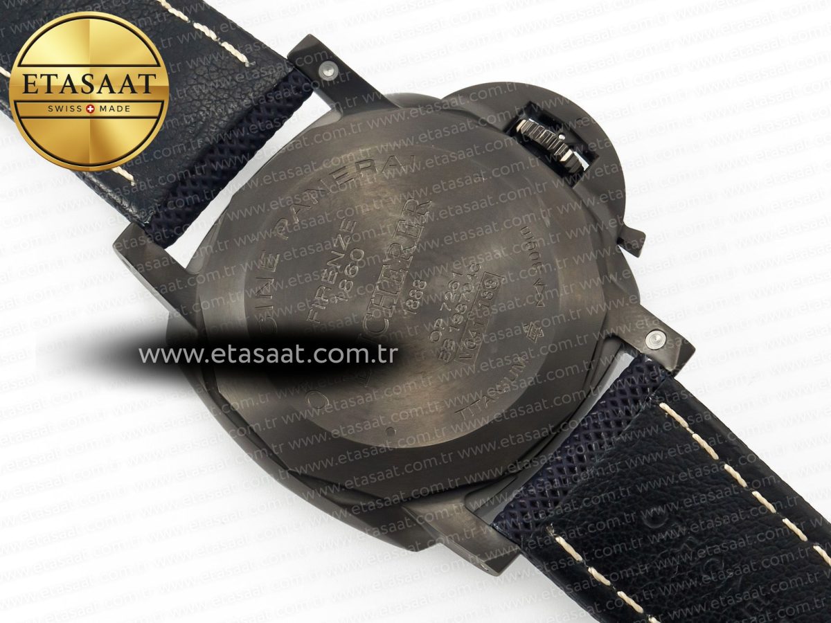 PAM1021 W TTF 1:1 Best Edition on Blue Nylon Strap P9010 - Görsel 19