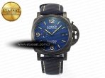PAM1021 W TTF 1:1 Best Edition on Blue Nylon Strap P9010 - Görsel 3