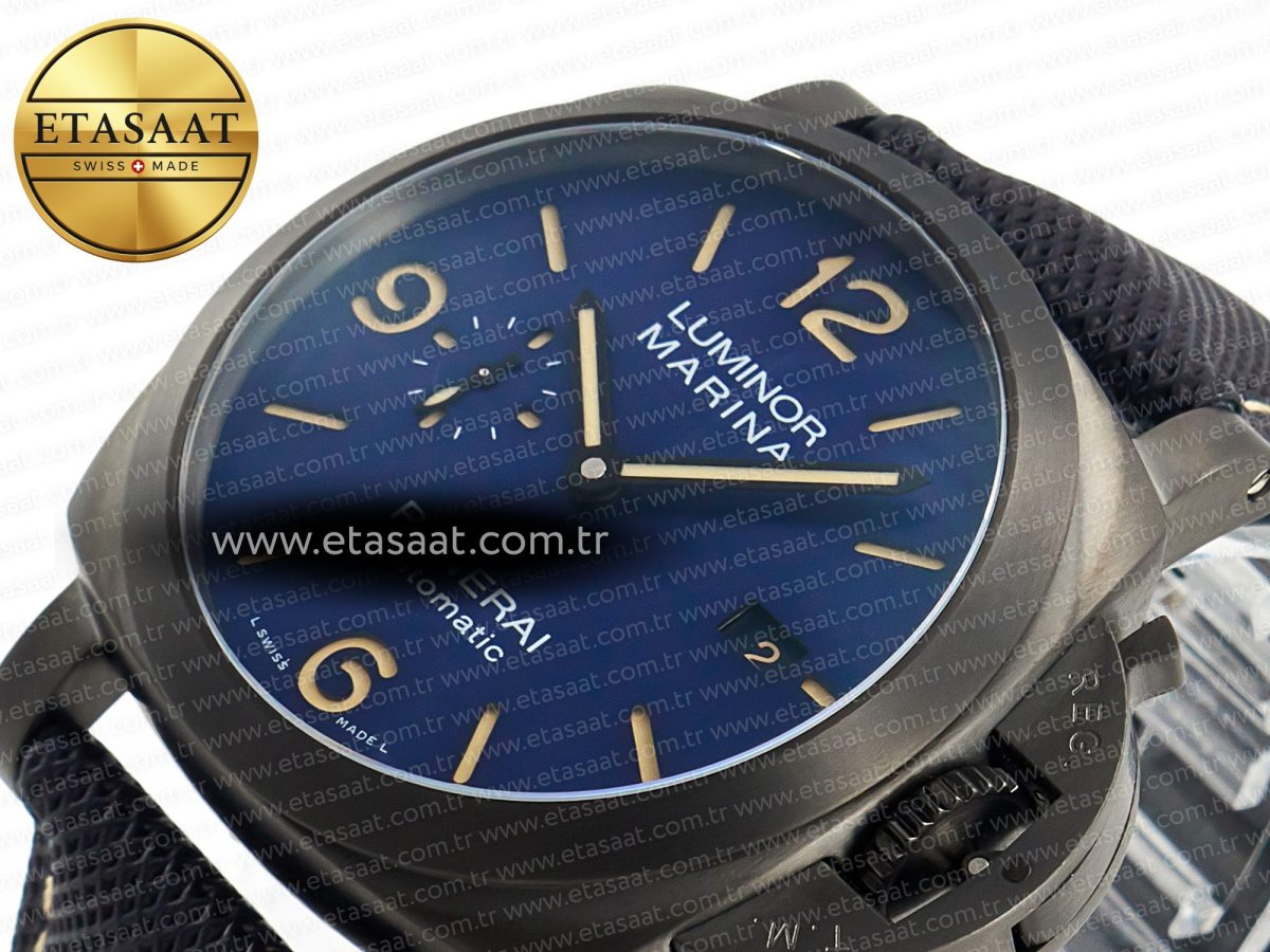 PAM1021 W TTF 1:1 Best Edition on Blue Nylon Strap P9010 - Görsel 6