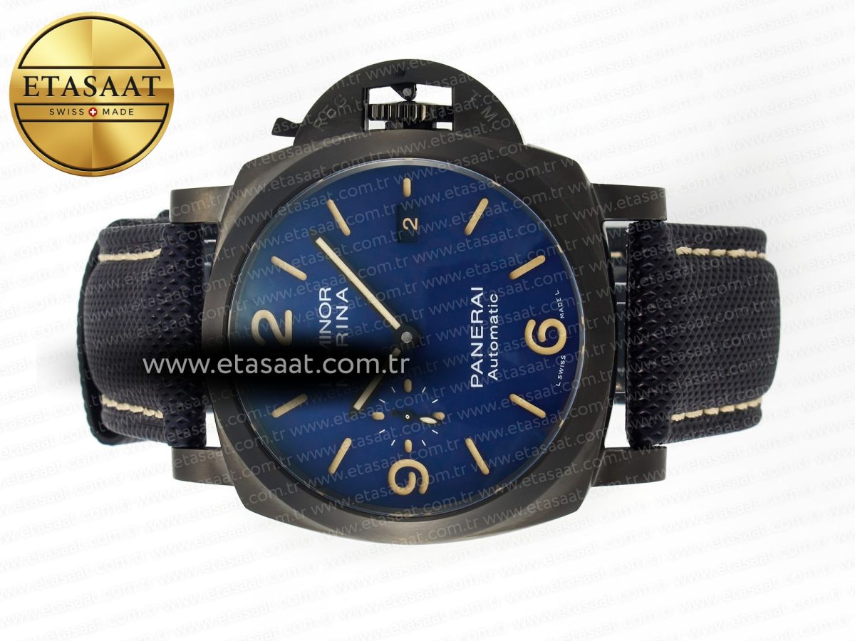 PAM1021 W TTF 1:1 Best Edition on Blue Nylon Strap P9010 - Görsel 9