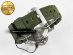 PAM1055 Luminor Submersible 42mm Verde Militare VSF 1:1 Best Edition on Green Rubber Strap P.900 Clone - Görsel 17