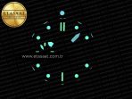 PAM1055 Luminor Submersible 42mm Verde Militare VSF 1:1 Best Edition on Green Rubber Strap P.900 Clone - Görsel 30
