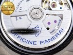 PAM1096 W LUMINOR GMT 42MM TITANIUM VSF 1:1 BEST EDITION BLACK DIAL ON BLACK LEATHER STRAP P.9011 SUPER CLONE - Görsel 22
