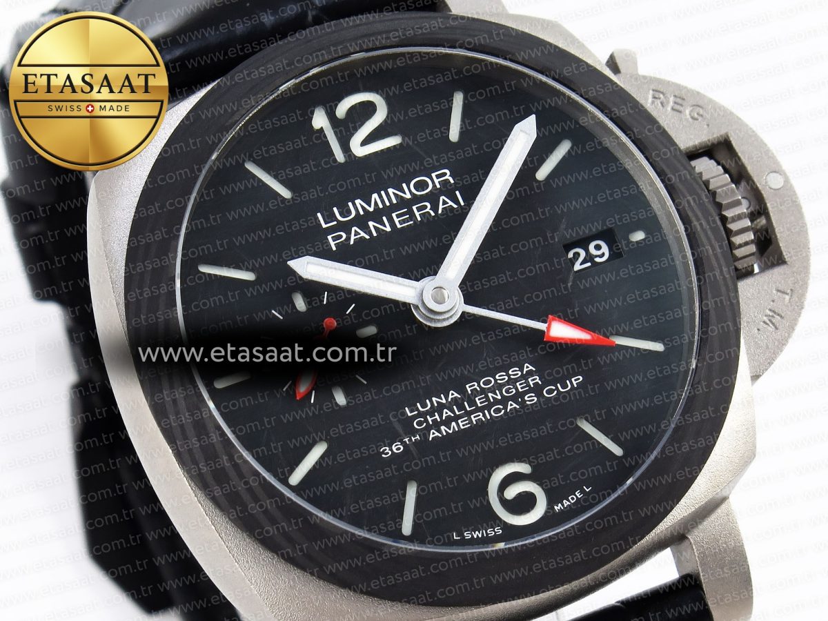Penerai PAM1096 BLACK DIAL ON BLACK P.9011 - Görsel 5