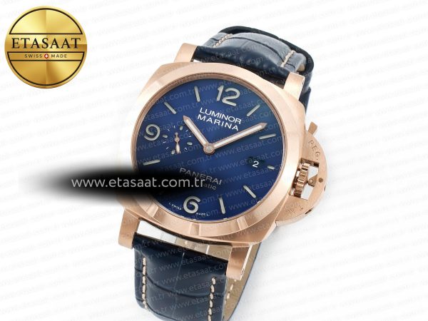PAM1112 W TTF 1:1 Best Edition on Blue Leather Strap P9010