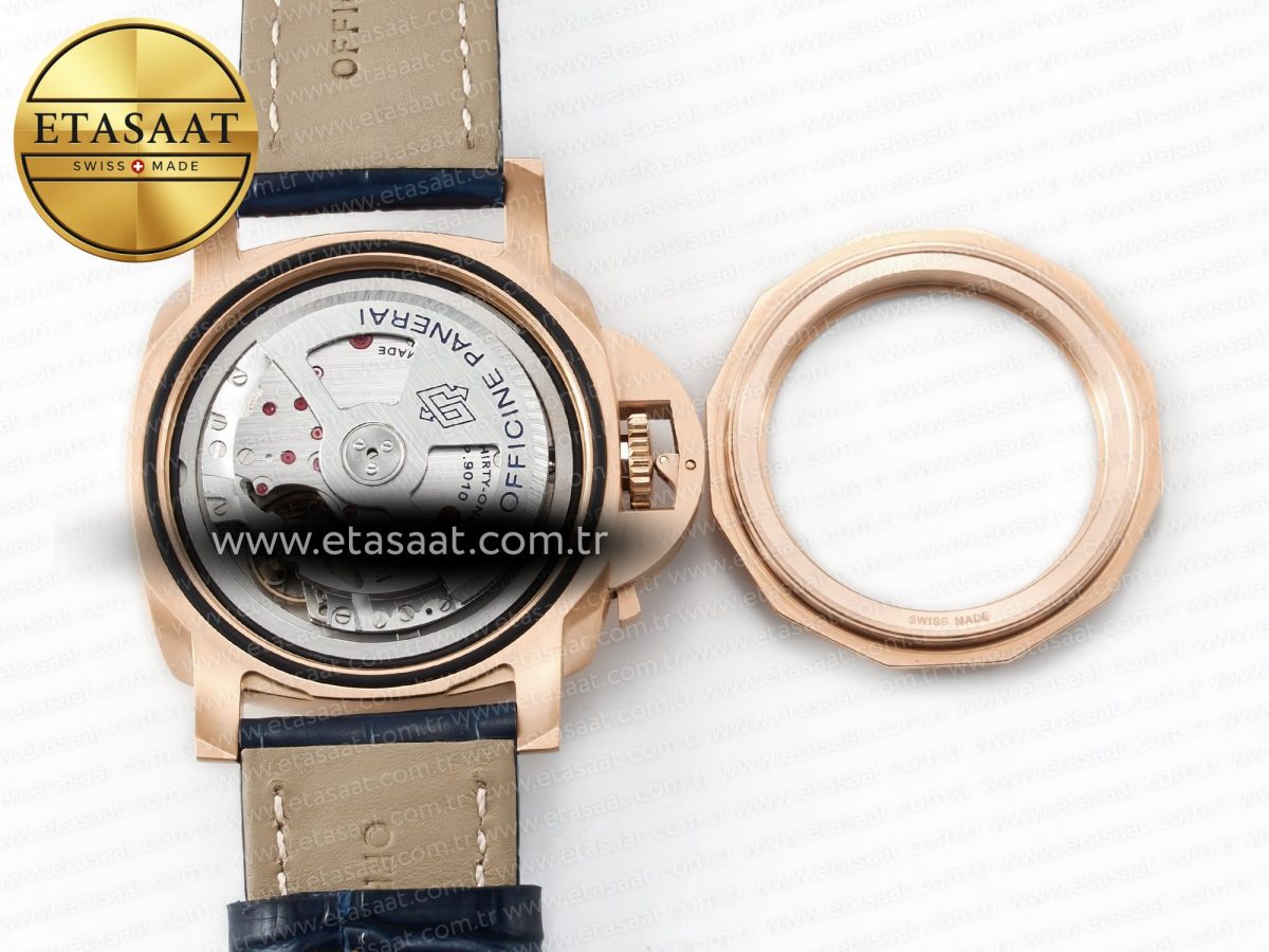 PAM1112 W TTF 1:1 Best Edition on Blue Leather Strap P9010 - Görsel 19