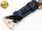 PAM1112 W TTF 1:1 Best Edition on Blue Leather Strap P9010 - Görsel 28