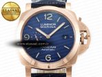 PAM1112 W TTF 1:1 Best Edition on Blue Leather Strap P9010 - Görsel 4