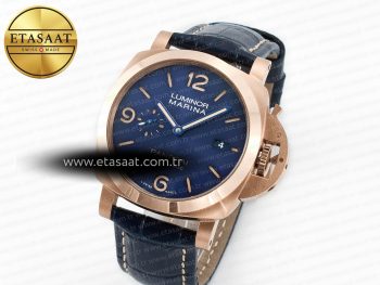 PAM1157 W TTF 1:1 Best Edition on Blue Leather Strap P9010