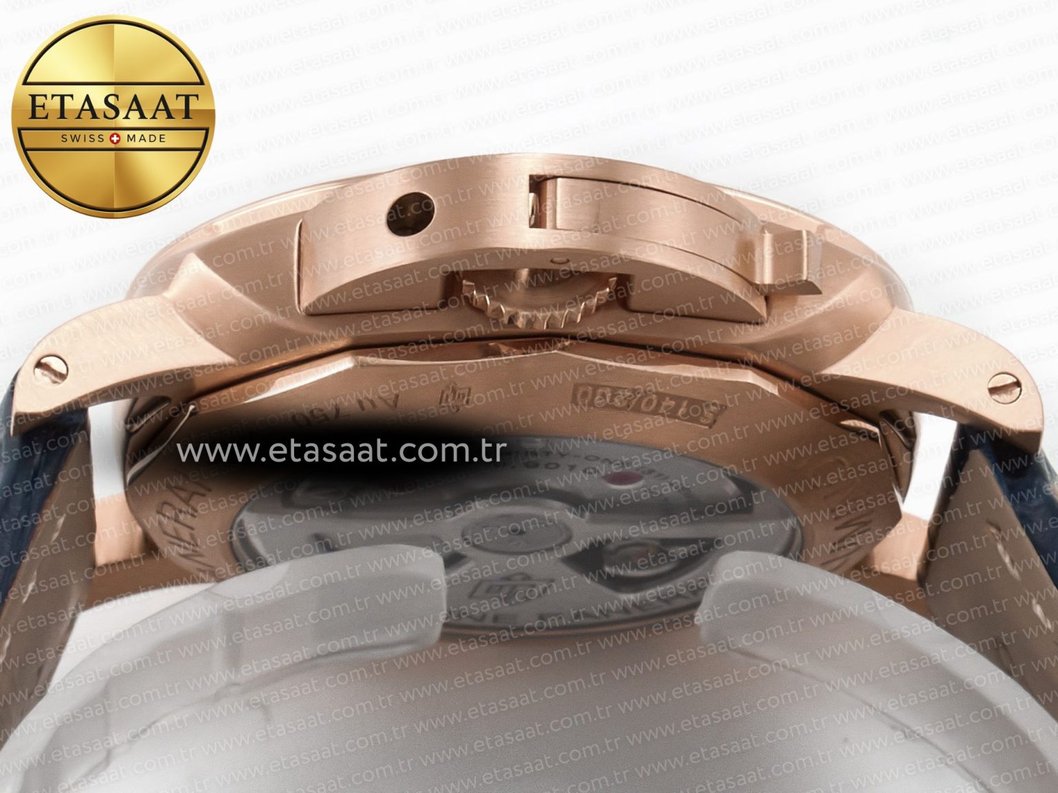 PAM1157 W TTF 1:1 Best Edition on Blue Leather Strap P9010 - Görsel 16