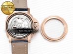PAM1157 W TTF 1:1 Best Edition on Blue Leather Strap P9010 - Görsel 18