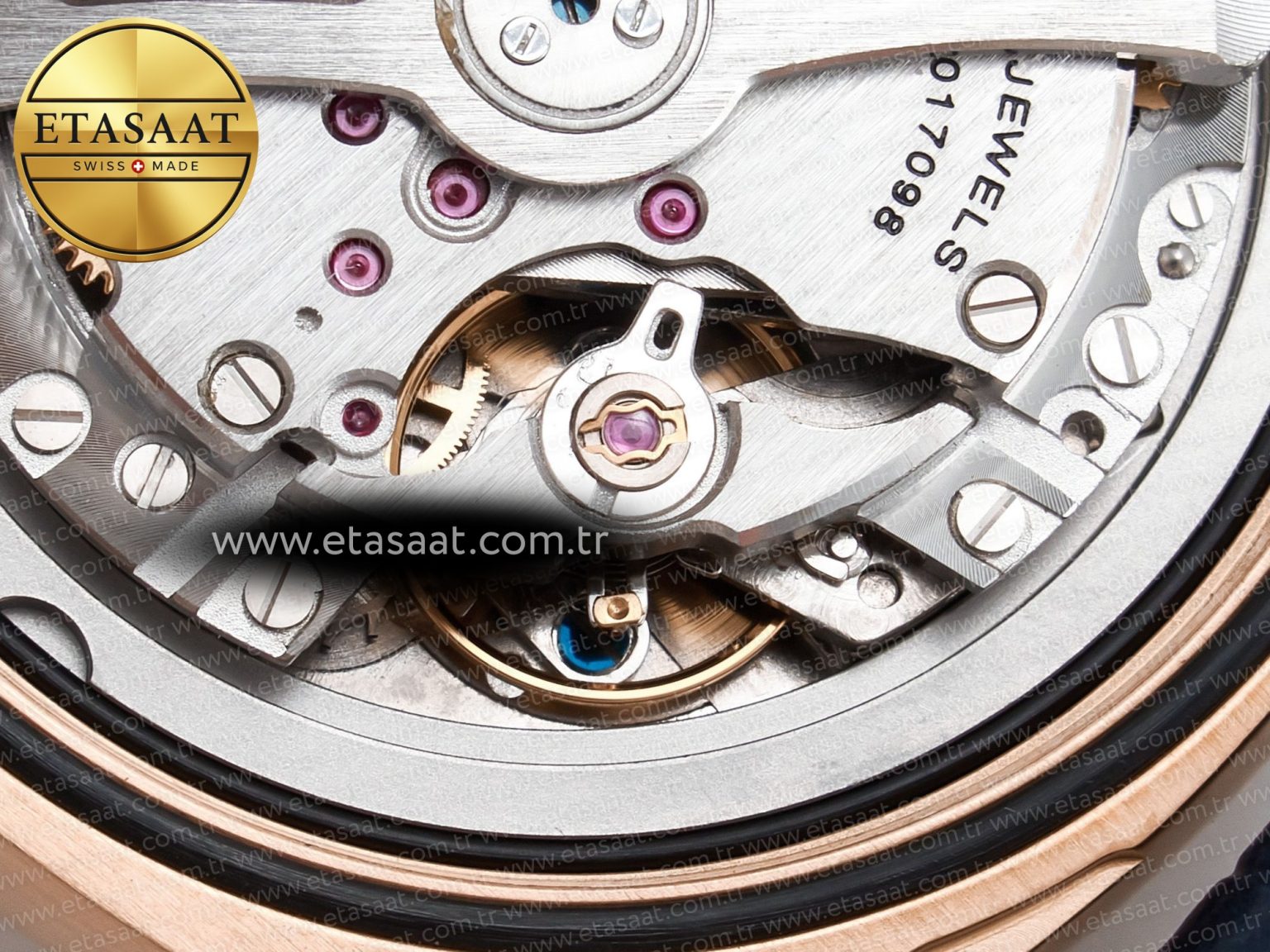 PAM1157 W TTF 1:1 Best Edition on Blue Leather Strap P9010 - Görsel 25