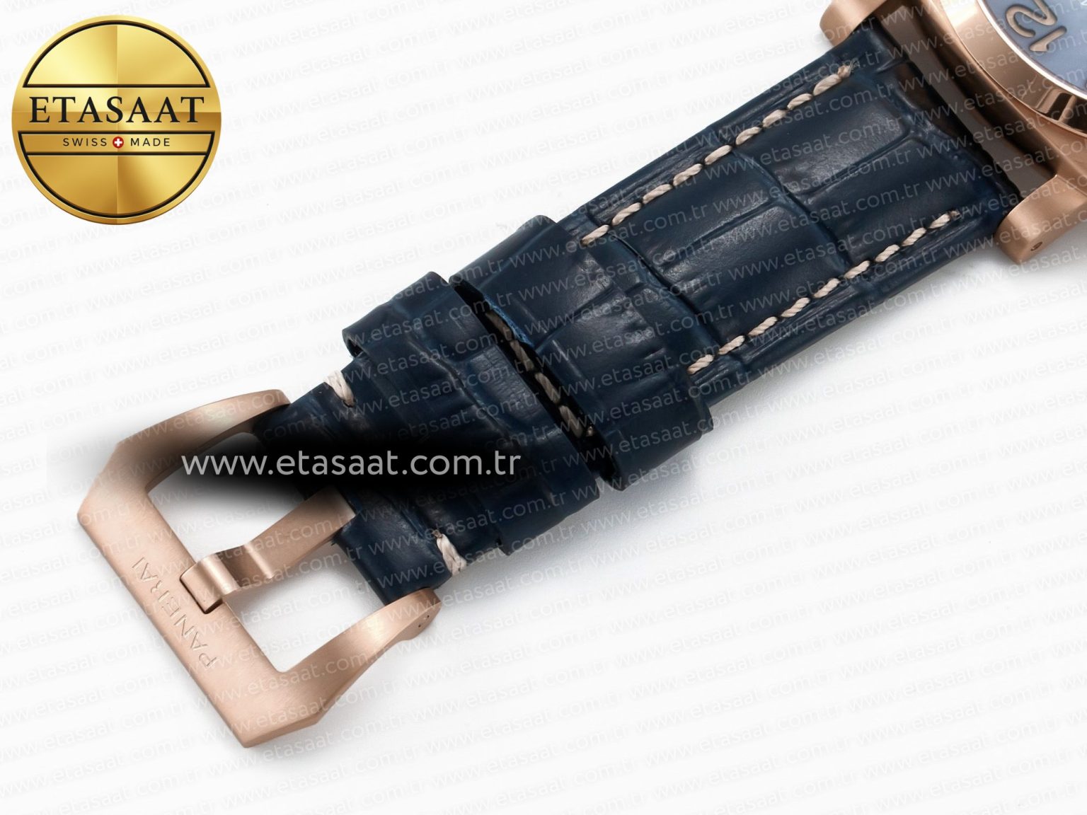 PAM1157 W TTF 1:1 Best Edition on Blue Leather Strap P9010 - Görsel 27