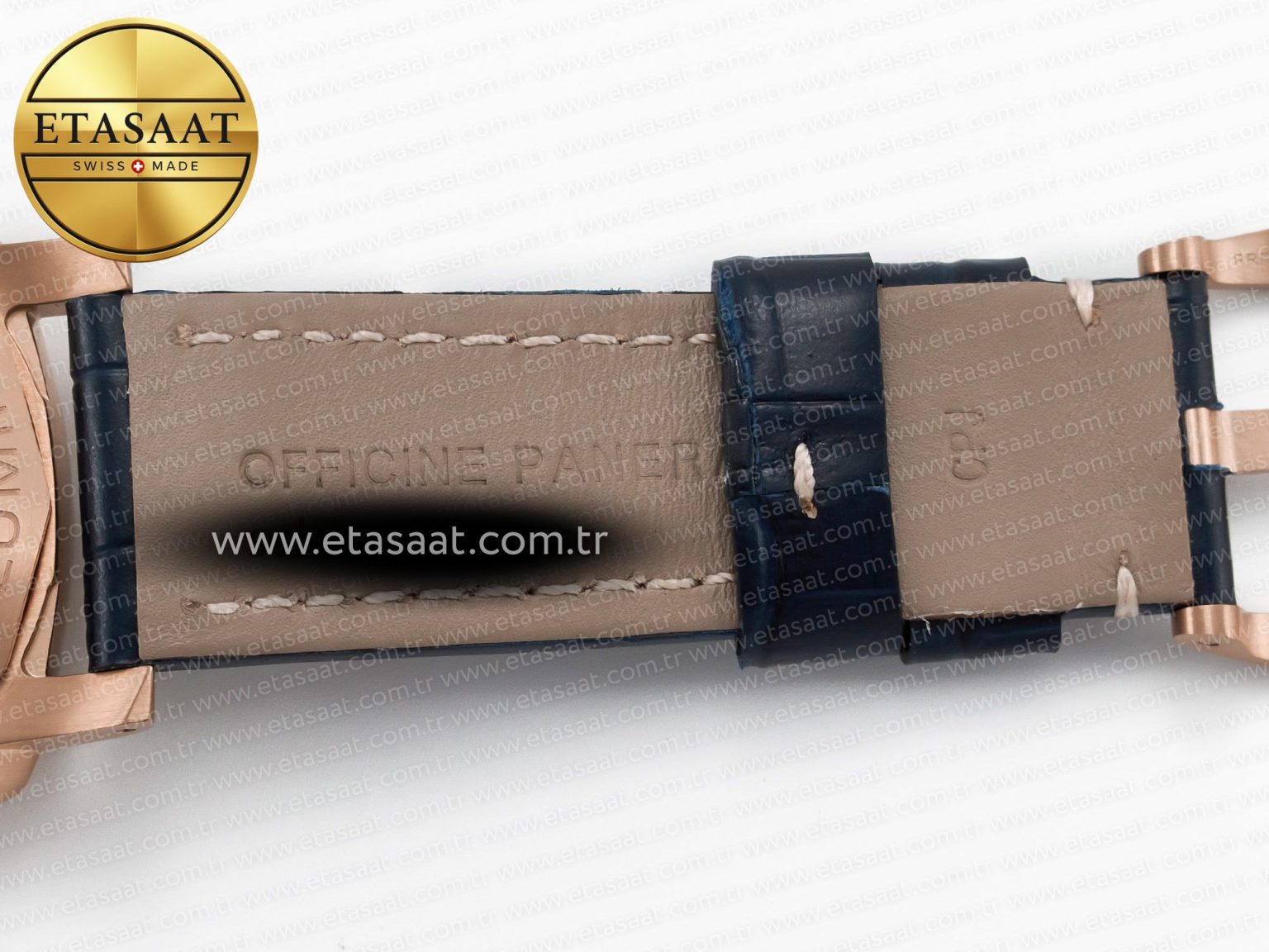 PAM1157 W TTF 1:1 Best Edition on Blue Leather Strap P9010 - Görsel 30