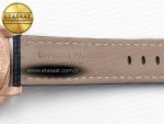 PAM1157 W TTF 1:1 Best Edition on Blue Leather Strap P9010 - Görsel 31