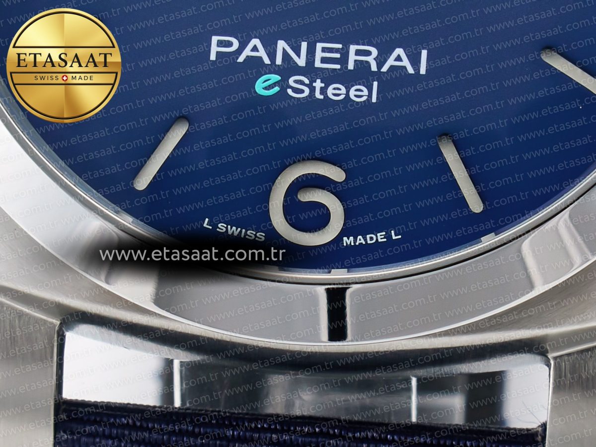 PAM1157 W TTF 1:1 Best Edition on Blue Nylon Strap P9010 - Görsel 13