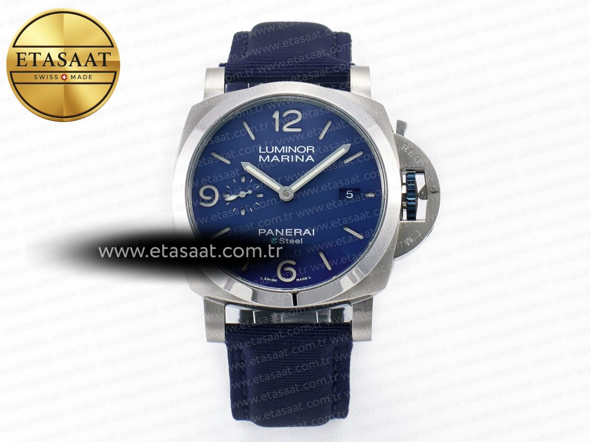 PAM1157 W TTF 1:1 Best Edition on Blue Nylon Strap P9010 - Görsel 3